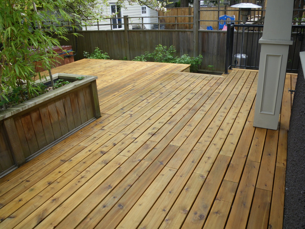 Deck Staining Vancouver